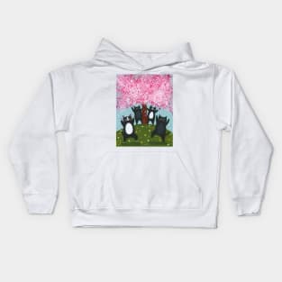 Cats Celebration of Spring Kids Hoodie